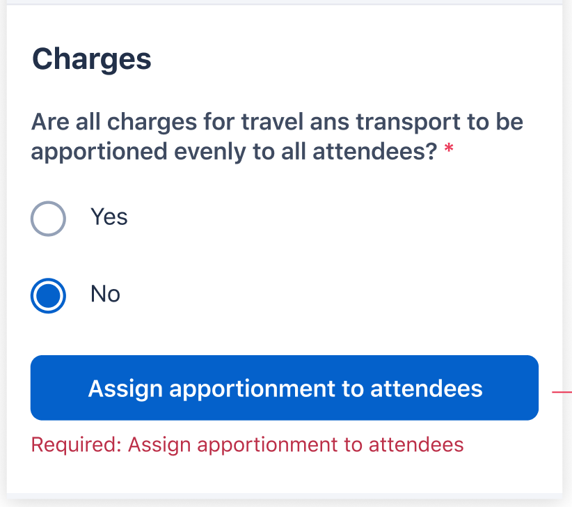 AU Healthcare mobile form travel and transport